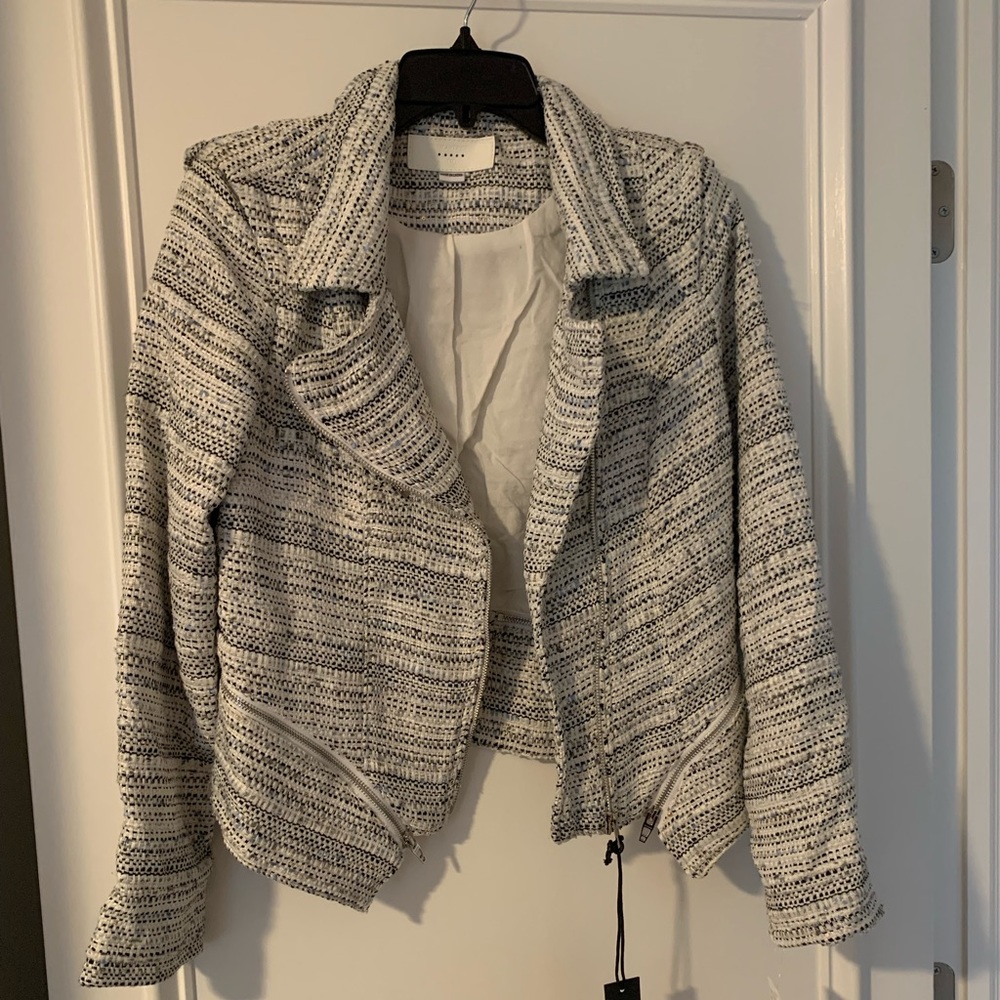 Blank NYC Tweet Biker Moto Jacket - Picture 4 of 9